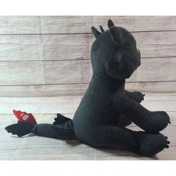 Build a Bear How To Train Your Dragon Plush Toothless Stuffed Animal Soundbox - Picture 2 of 5